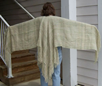 Liz's V-shaped shawl